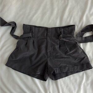 American Eagle Outfitters High Waist Gray Shorts